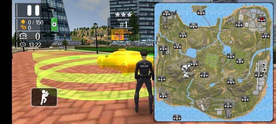 亚洲电影二区去除广告获得金币(Police Officer Simulator)